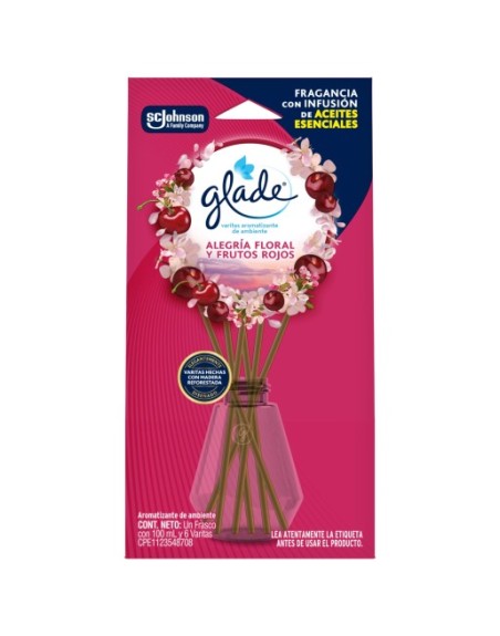 GLADE FRUTOS ROJLOS  X6 VARITAS
