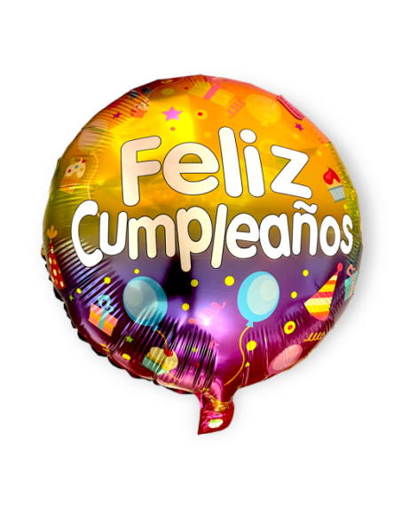 GLOBOS FELIZ CUMPLEAÑOS  OTROS