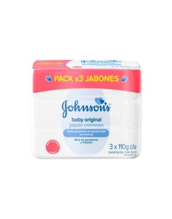 GOHNSONS  BABY JABON CREMOSO X3
