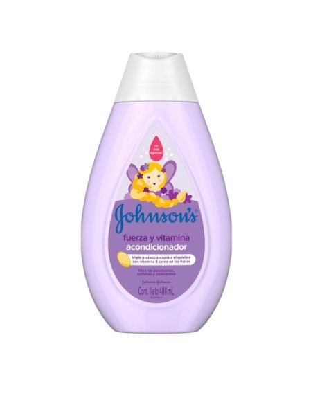 GOHNSONS ACONDICIONADOR FUERZA Y VITAMINA   400ML
