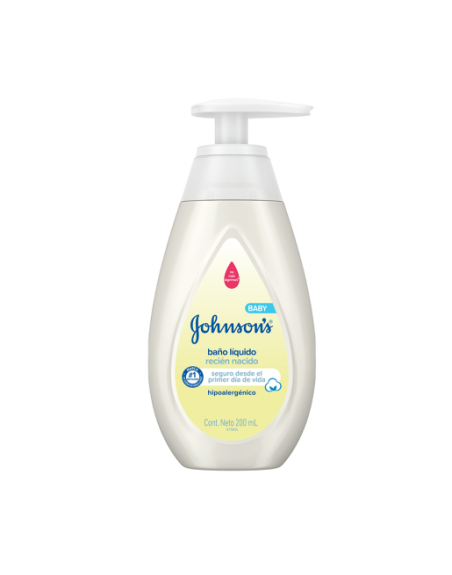 GOHNSONS BABY RECIEN NACIDO BANO LIQUIDO 200ML