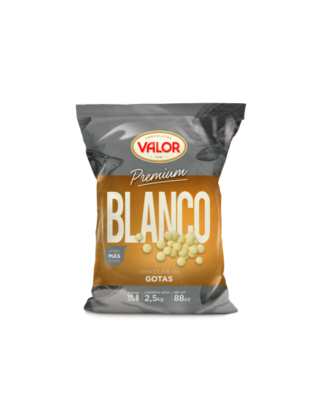 GOTAS DE CHOCOLATE BLANCO 100G
