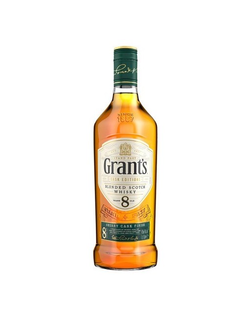 GRANTS BLENDED WHISKY 8AÑOS 1LT