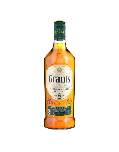 GRANTS BLENDED WHISKY 8AÑOS 1LT
