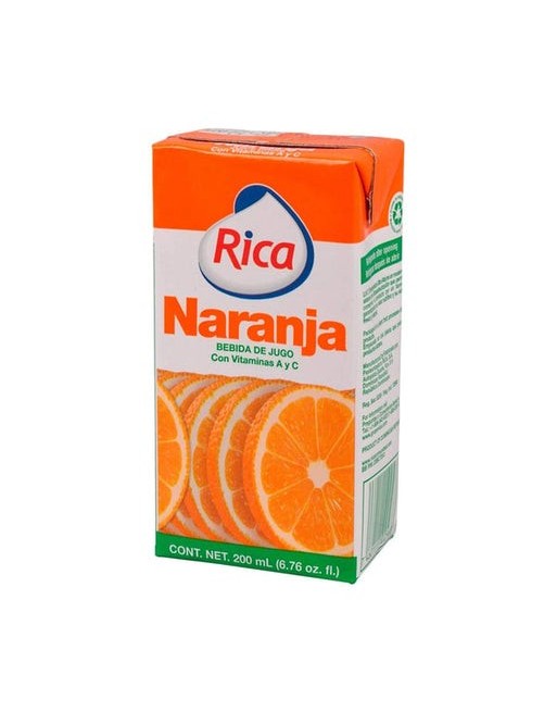 GRICA CAJITA NARANJA 250ML
