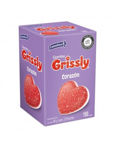 GRISLY CORAZON 540G X100UND