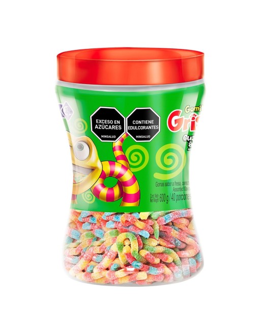 GRISSLY GUSANOS 600G