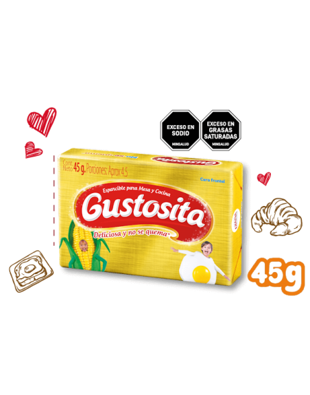 GUSTOSITA MARGARINA 50G