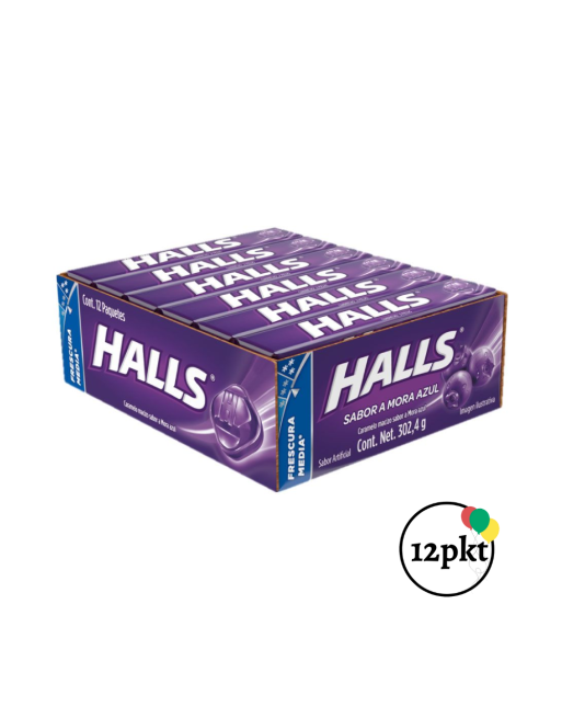 HALLS MORA AZUL X24UND