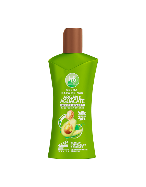 HD CREMA DE PEINAR ARGAN AGUACATE 240ML