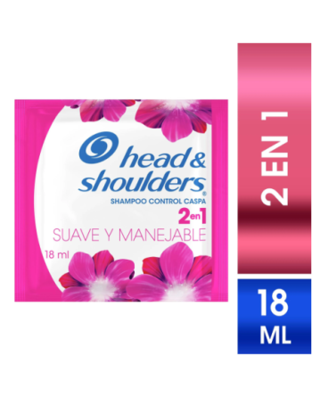HEAD SHOULDERS 2 EN 1 18ML SOBRE