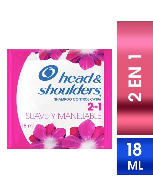 HEAD SHOULDERS 2 EN 1 18ML SOBRE