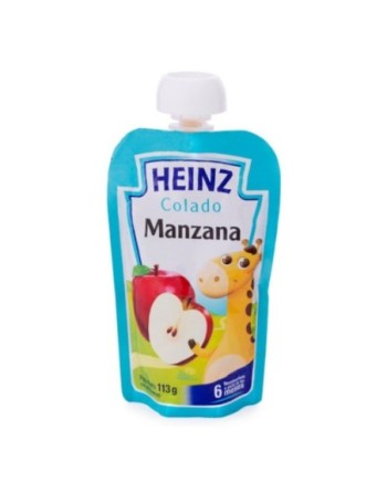 HEINZ COLADO DE MANZANA  113G SACHET