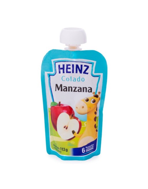 HEINZ COLADO DE MANZANA  113G SACHET