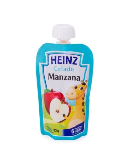 HEINZ COLADO DE MANZANA  113G SACHET