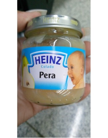 HEINZ COLADO PERA 113G COMPOTA