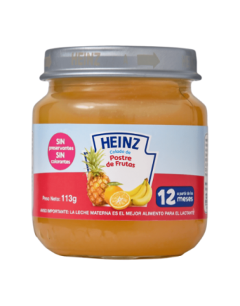 HEINZ COLADO POSTRE DE FUTAS  113G COMPOTA