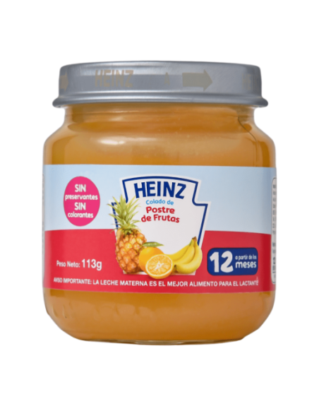 HEINZ COLADO POSTRE DE FUTAS  113G COMPOTA