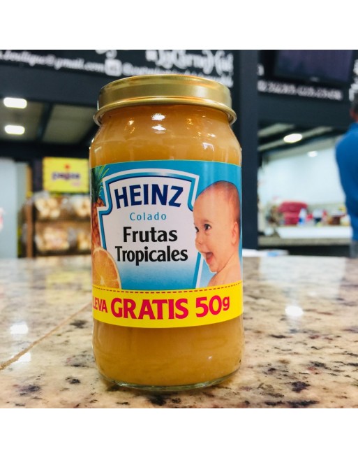 HEINZ COMPOTA FRUTAS TROPICALES 186G