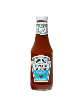 HEINZ KETCHUP SIN AZUCAR 367GR