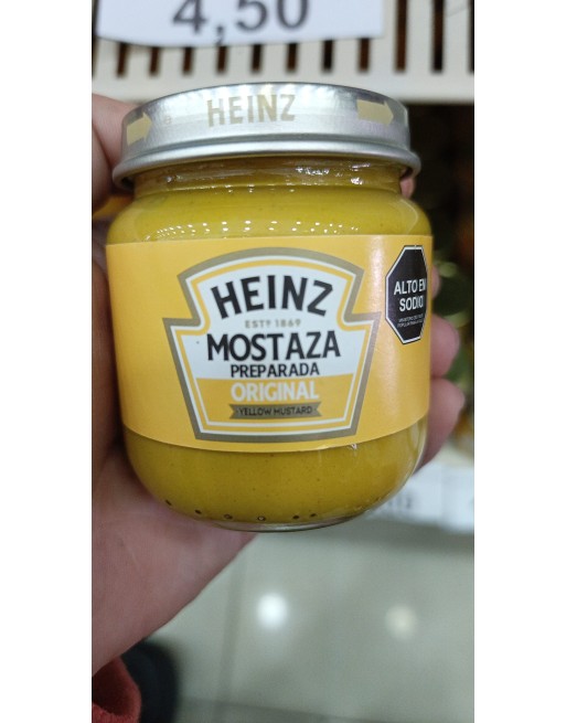 HEINZ MOSTAZA 113G