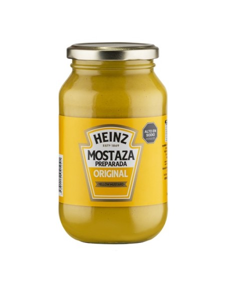 HEINZ MOSTAZA ORIGINAL 490GR
