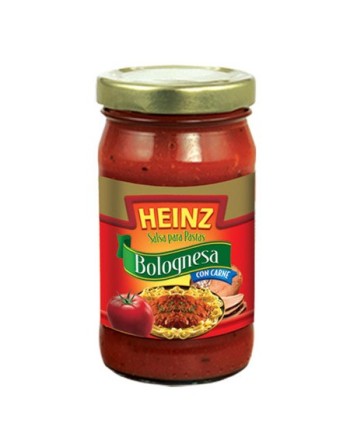 Heinz salsa  para pastas boloÃ±esa 195gr
