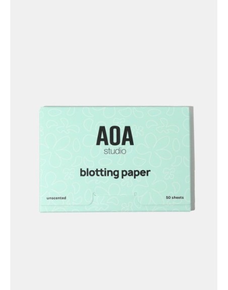 AOA BLOTTING PAPER DE ARROZ 50UND
