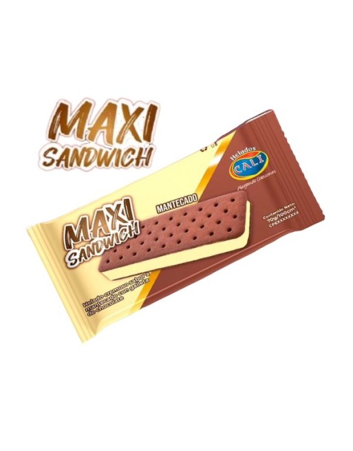 HELADOS MAXI SANDWI MNTECADO 70G