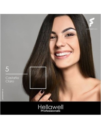 HELLAWELL COVERAGE COLOR  TINTE 60G CASTAÑO CLARO 5