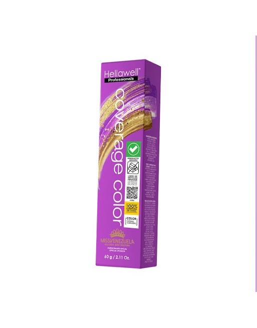 HELLAWELL COVERAGE COLOR  TINTE 60G CASTAÑO OSCURO N3