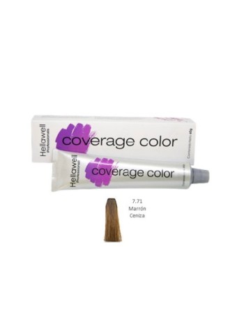 HELLAWELL COVERAGE COLOR  TINTE 60G MARRON CLARO 8.7