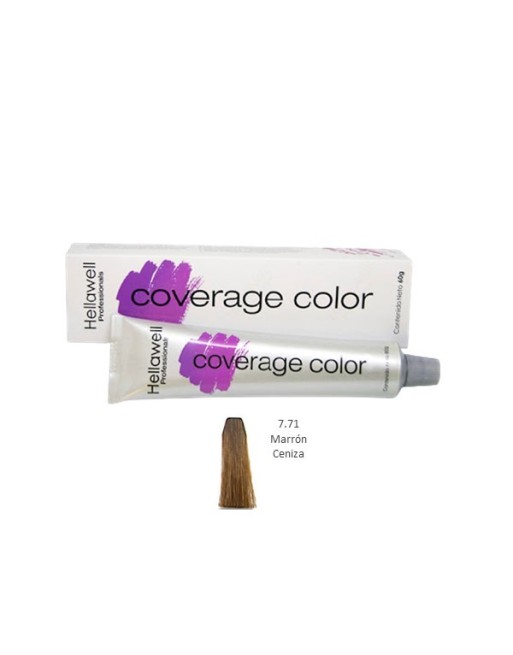 HELLAWELL COVERAGE COLOR  TINTE 60G MARRON CLARO 8.7