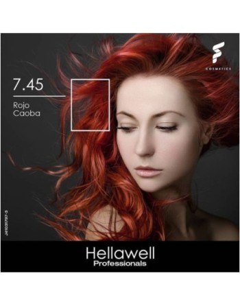 HELLAWELL COVERAGE COLOR  TINTE 60G ROJO CAOBA