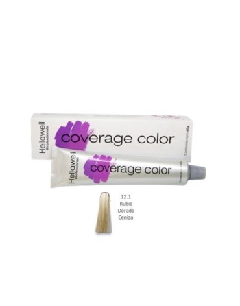 HELLAWELL COVERAGE COLOR  TINTE 60G RUBIO DORADO CENIZA 12.1