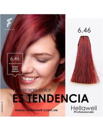HELLAWELL COVERAGE COLOR  TINTE 60G RUBIO ROJIZO INTENSO