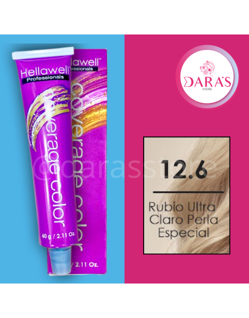 HELLAWELL COVERAGE COLOR  TINTE 60G RUBIO ULTRA CLARO PERLA ESPECIAL