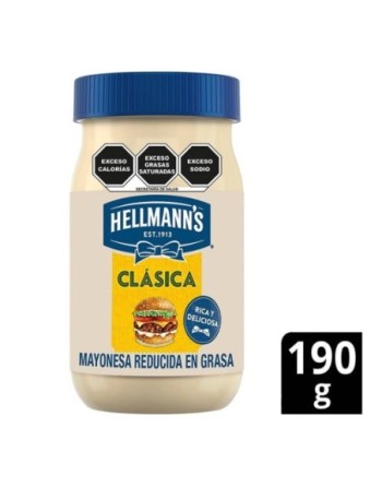 HELLMANNS CLASICA MAYONESA 190G