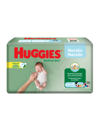 HUGGIES PAÑALES RN 32 UND