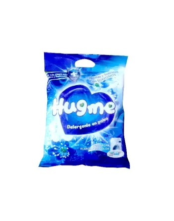 HUGME DETERGENTE EN POLVO CON SUAVIZANTE 450G