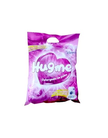 HUGME DETERGENTE EN POLVO FLORAL 900G