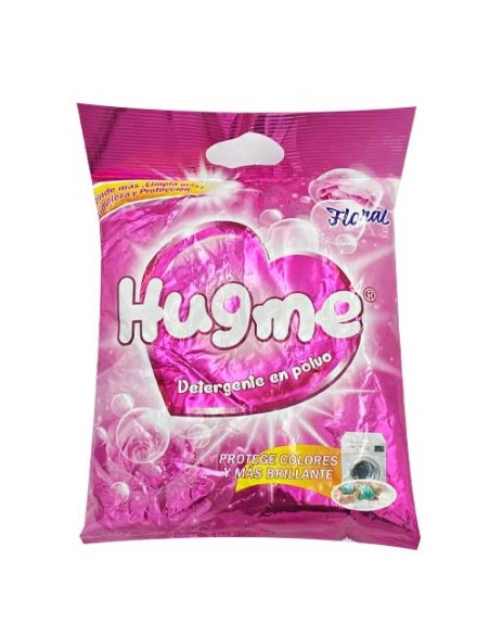 HUGME DETERGENTE EN POLVO LAVANDA CON SUAVIZANTE 400G