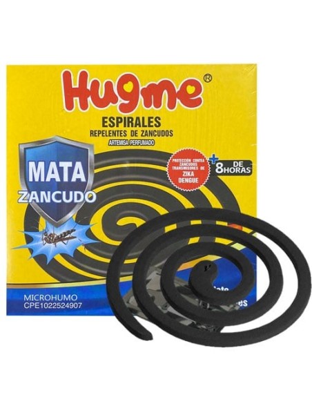 HUGME ESPIRALES  REPELENTES MATA ZANCUDOS X10UND