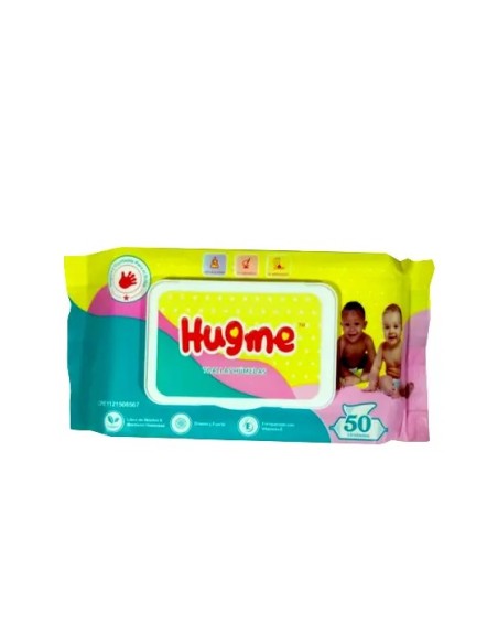 HUGME TOALLAS HUMEDAS X50UND