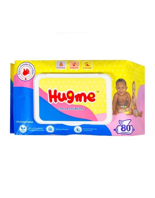 HUGME TOALLAS HUMEDAS X80UND