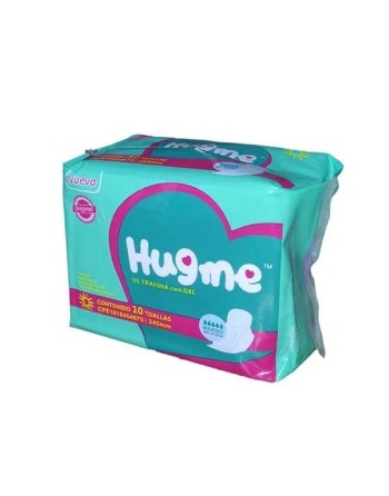 HUGME TOALLAS SANITARIA DIA ULTRA FINA X 10