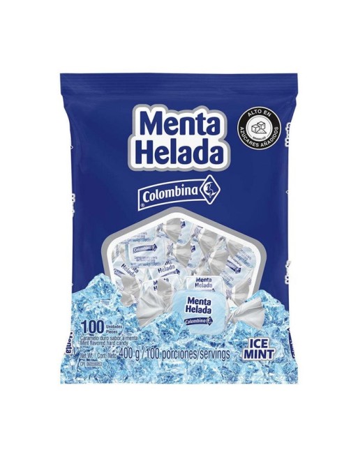 ICE MINT MENTA HELADA X 100UND