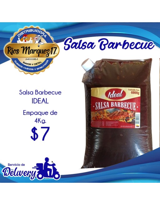 IDEAL SALSA BARBECUE 4000G