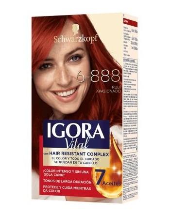 IGORA VITAL TUBO RUBI APASIONADO 6-888 50G
