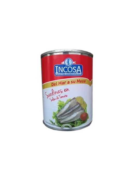 INCOSA SARDINA SALSA TOMATE 170G
